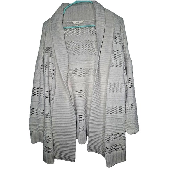 Terra And Sky Sweaters - NWOT Terra and Sky women plus size white knit cardigan sweater sz‎ 3x (26/28)